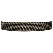 Pulsera Metallic  Hecho a Mano en Tonos Negros y Dorados