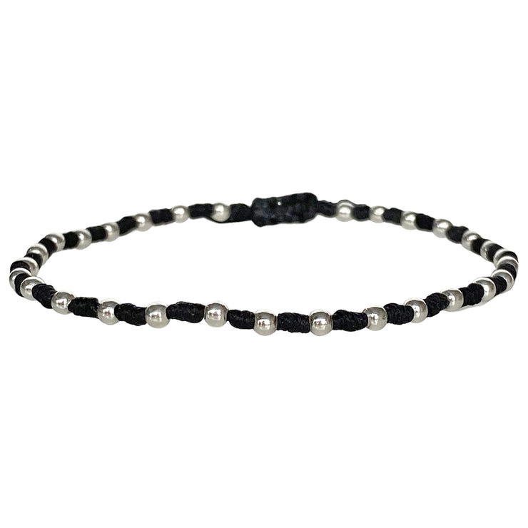 Pulsera de Plata Hecha a Mano para El
