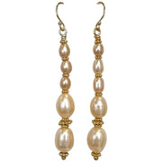 Pendientes de Perlas y Oro