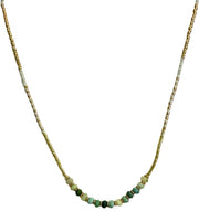 Collar Chrysoprase con Piedras Semipreciosas
