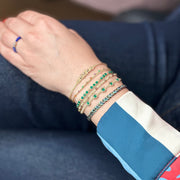 Pulsera  Stonesand hecha a mano en tonos neutros