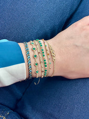 Pulsera  Stonesand hecha a mano en tonos neutros