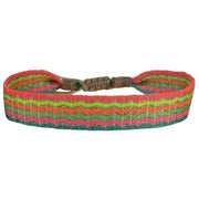 Pulsera Básica Hecha a Mano en Colores Neón