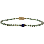 Pulsera de Lujo Hecha a Mano con Piedra De Lapislázuli