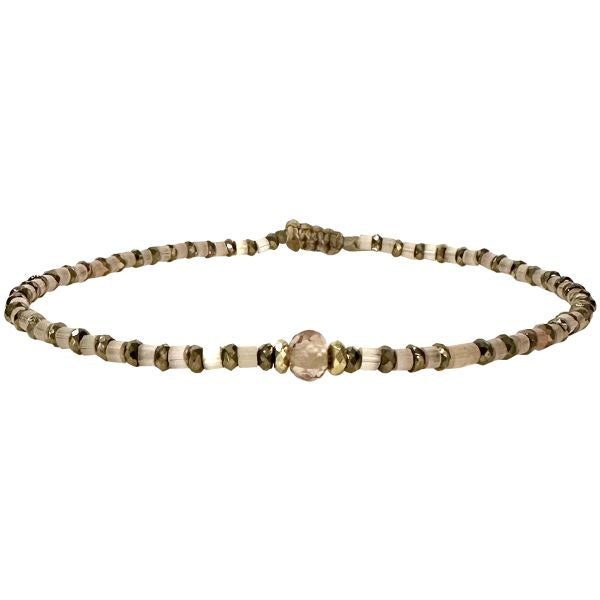 Pulsera De Lujo Hecha a Mano Con Una Piedra de Zafiro Tundra