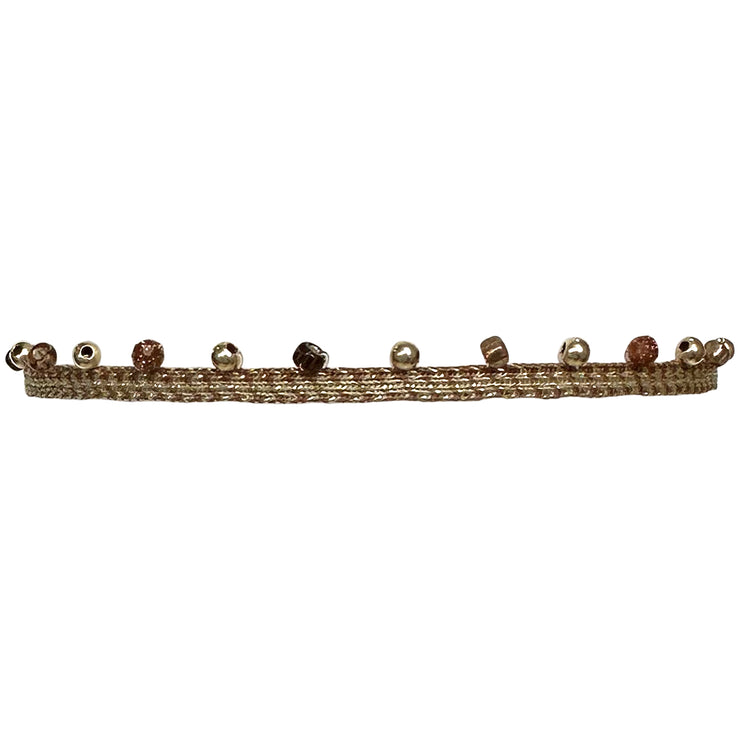 Pulsera Nalah Hecha a Mano en Tonos Neutros