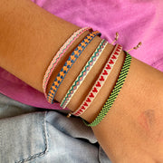 Pulsera Básica Hecha a Mano y Colorida Para Niños