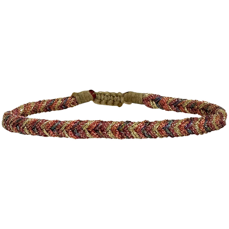 Pulsera Trenza Hecha a Mano Multicolor