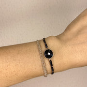 Pulsera Hecha a Mano Con Piedra De Spinel