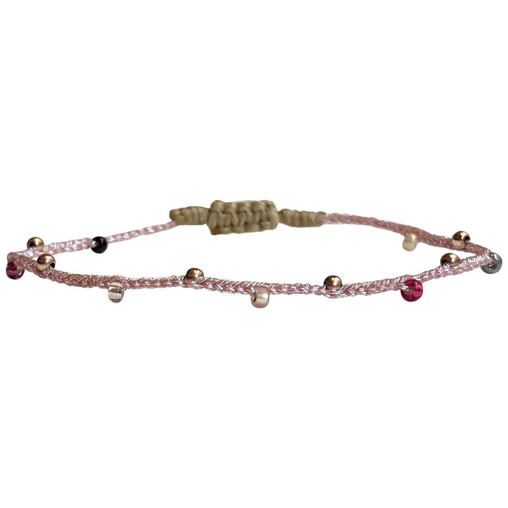 Pulsera Colours En Tonos Rosados Para Niños