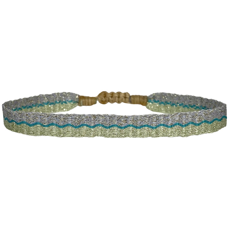 Pulsera Brillante Hecha a Mano en Tonos Pastel